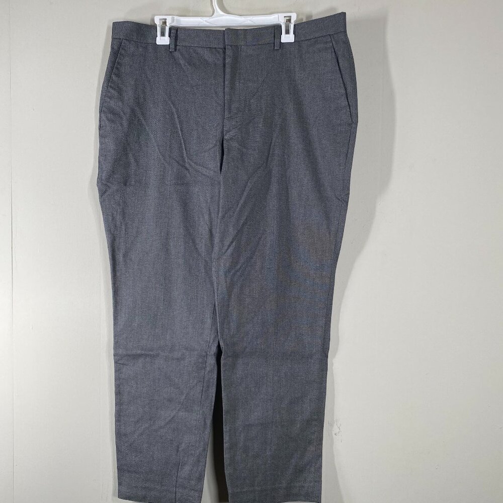 Express CLASSIC Dress Pants Men's 38 x 32 Mid Rise Gray Office Career